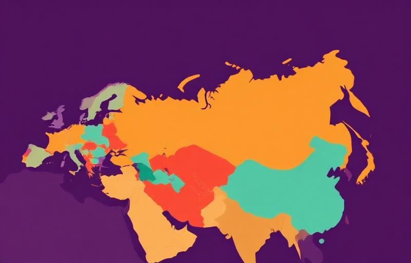 Map of Eurasia